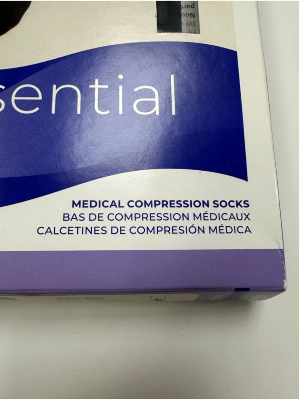 Sigvaris Compression mens Socks 20-30mmHg Knee High Cotton MS NEW in package